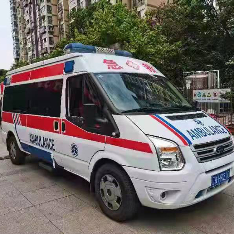 牡丹长途救护车护送病人返乡